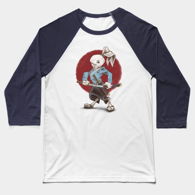 usagi yojimbo Baseball T-Shirt by majanation